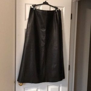 Hugo Buscati leather skirt 16